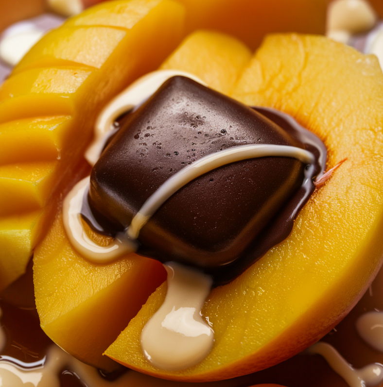 Can I eat mango with chocolate