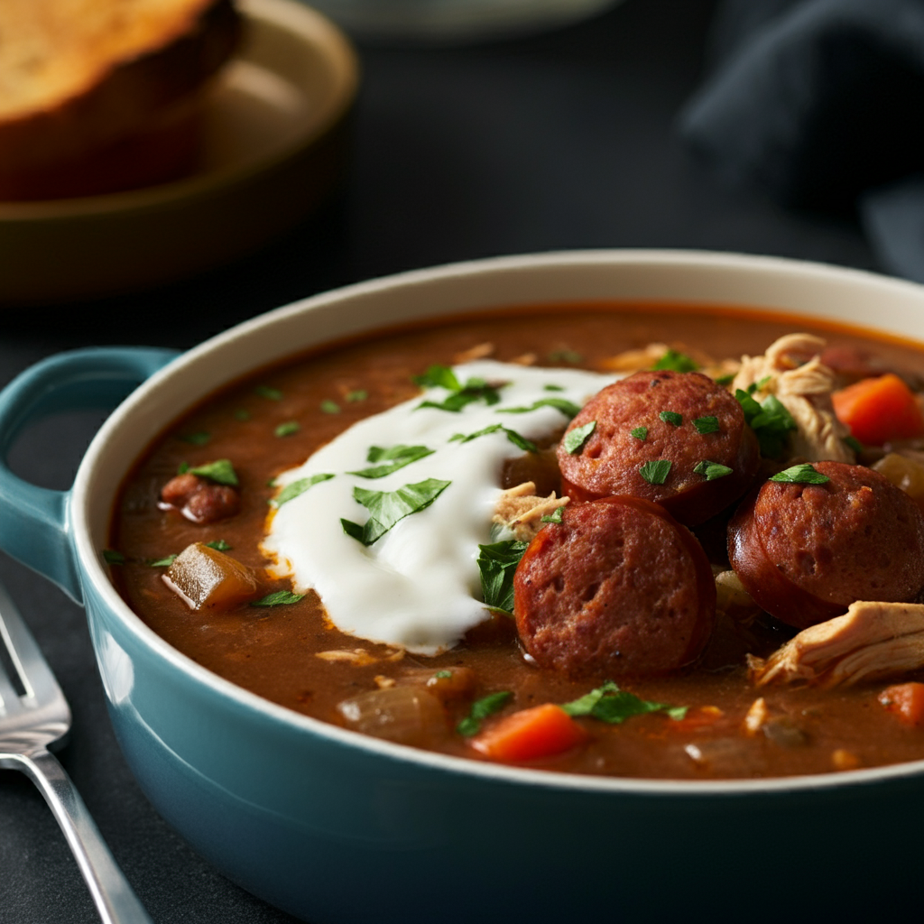 Chicken and Sausage Gumbo