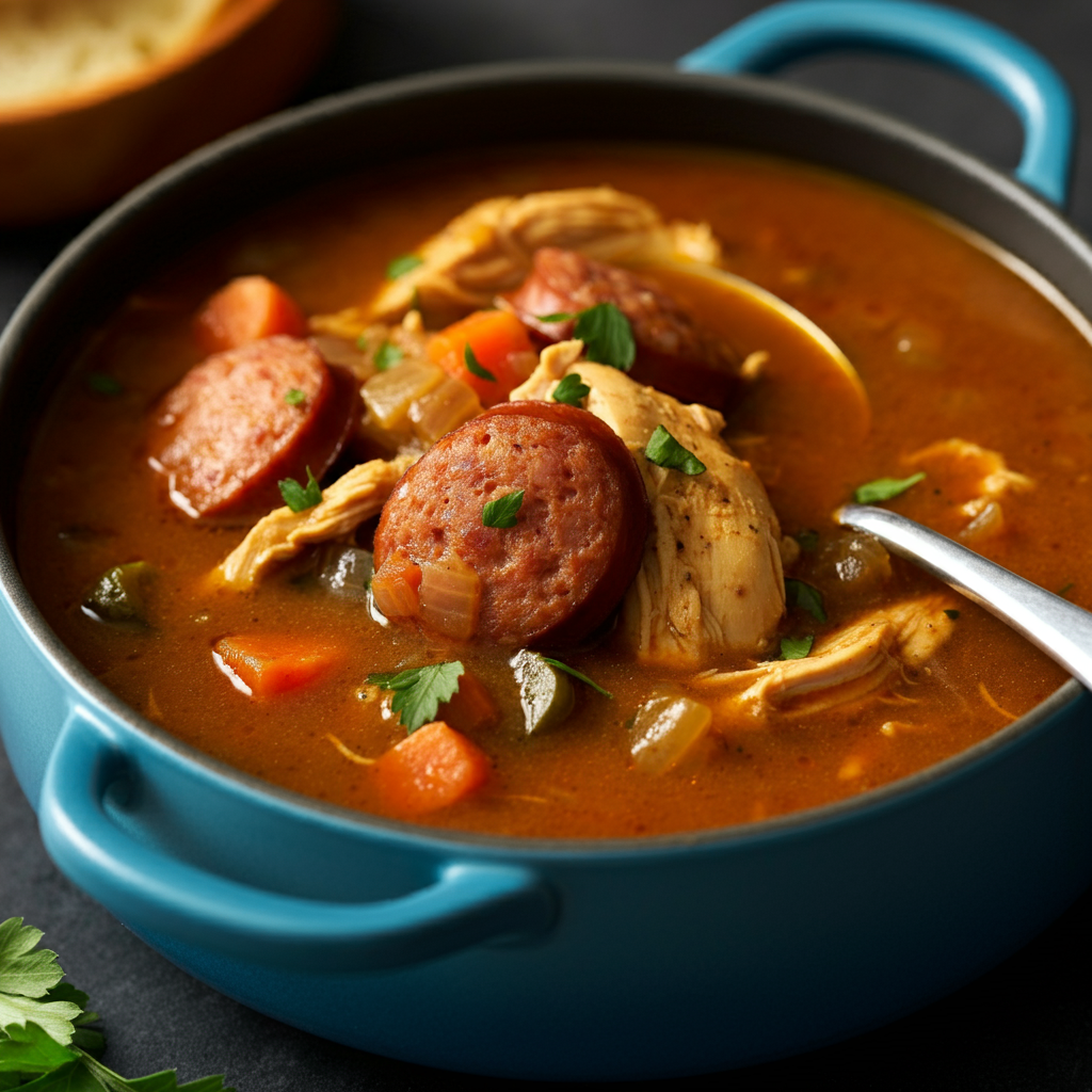 Chicken and Sausage Gumbo