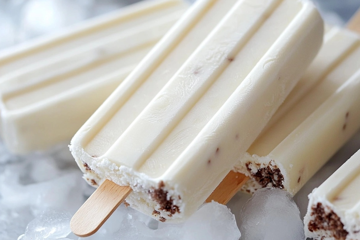 Homemade Eskimo Pie Popsicle Recipe