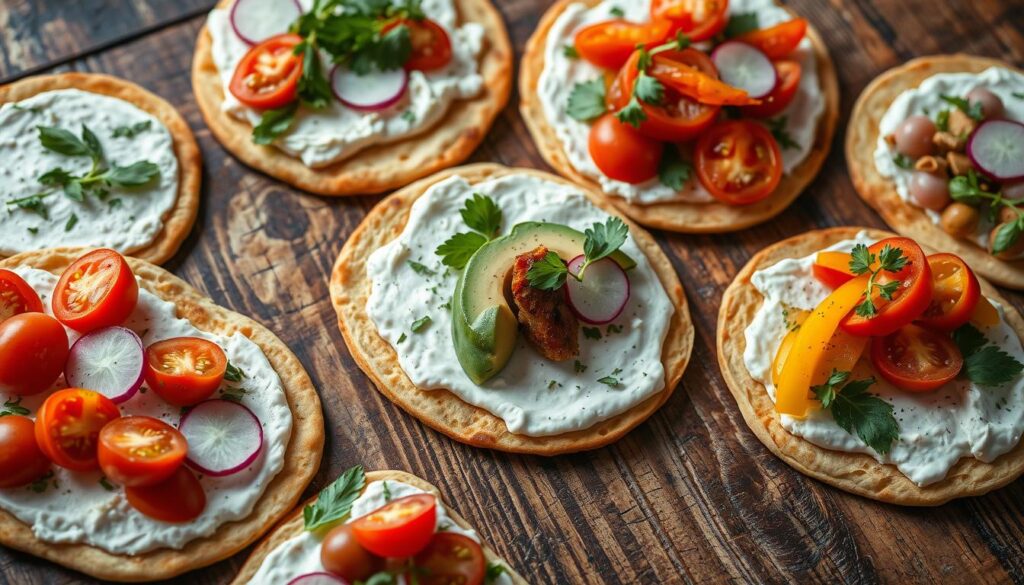 Cottage Cheese Flatbread Toppings