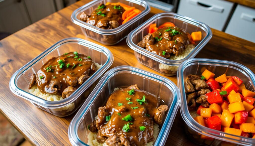 Meal Prep Salisbury Steak