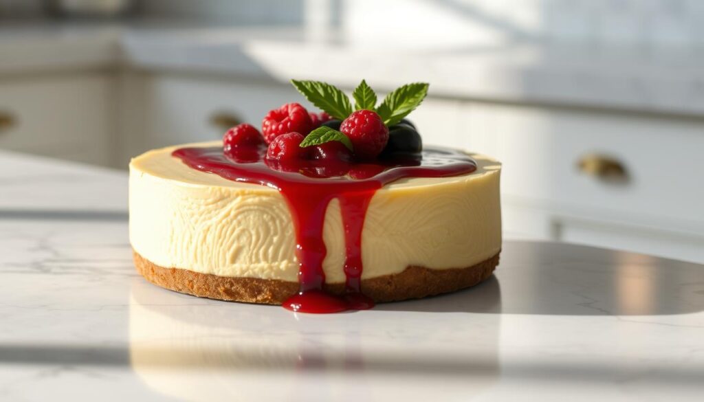 New York-style cheesecake