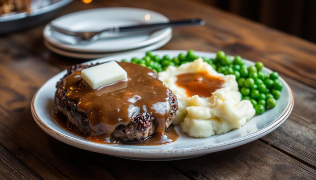 Salisbury steak dish