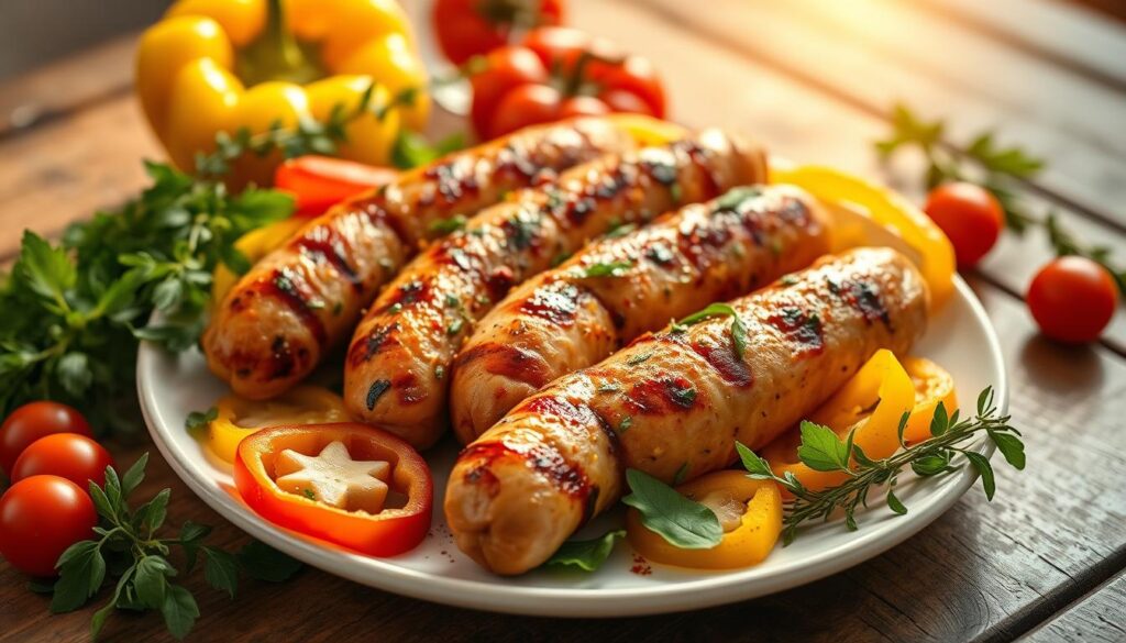 Spice up your chicken sausage