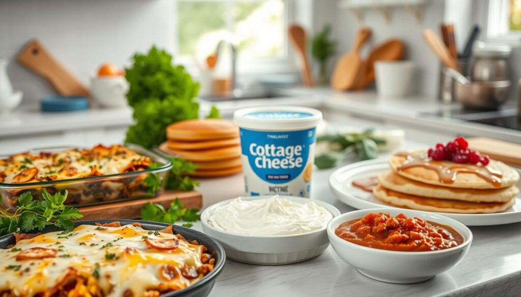 adjusting recipes for thawed cottage cheese