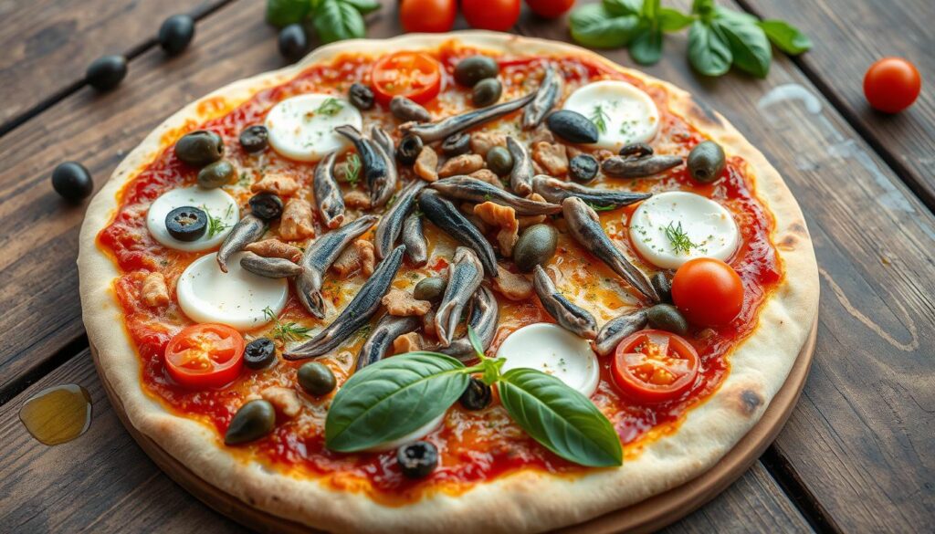 anchovy pizza topping variations