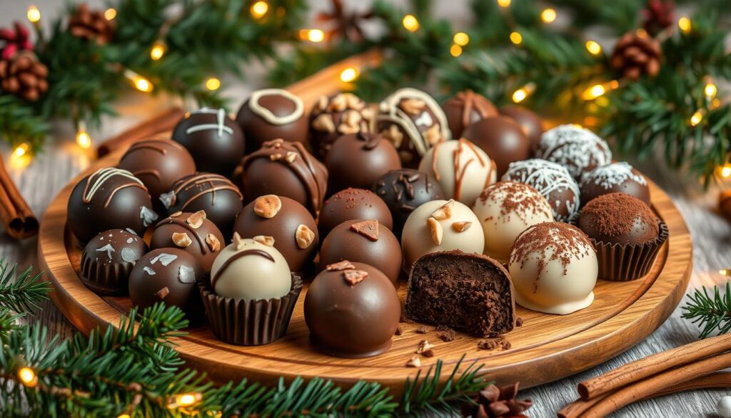 chocolate truffles