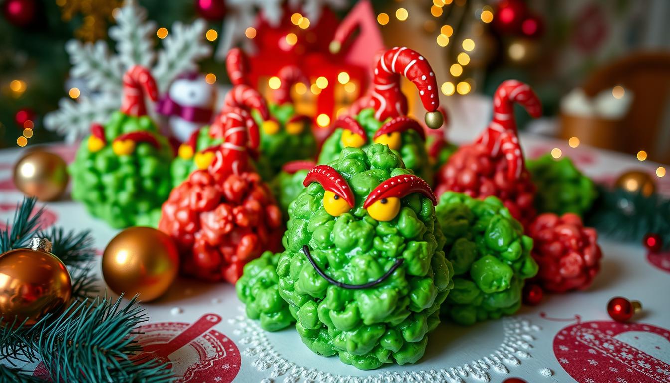 christmas popcorn balls grinch popcorn recipe