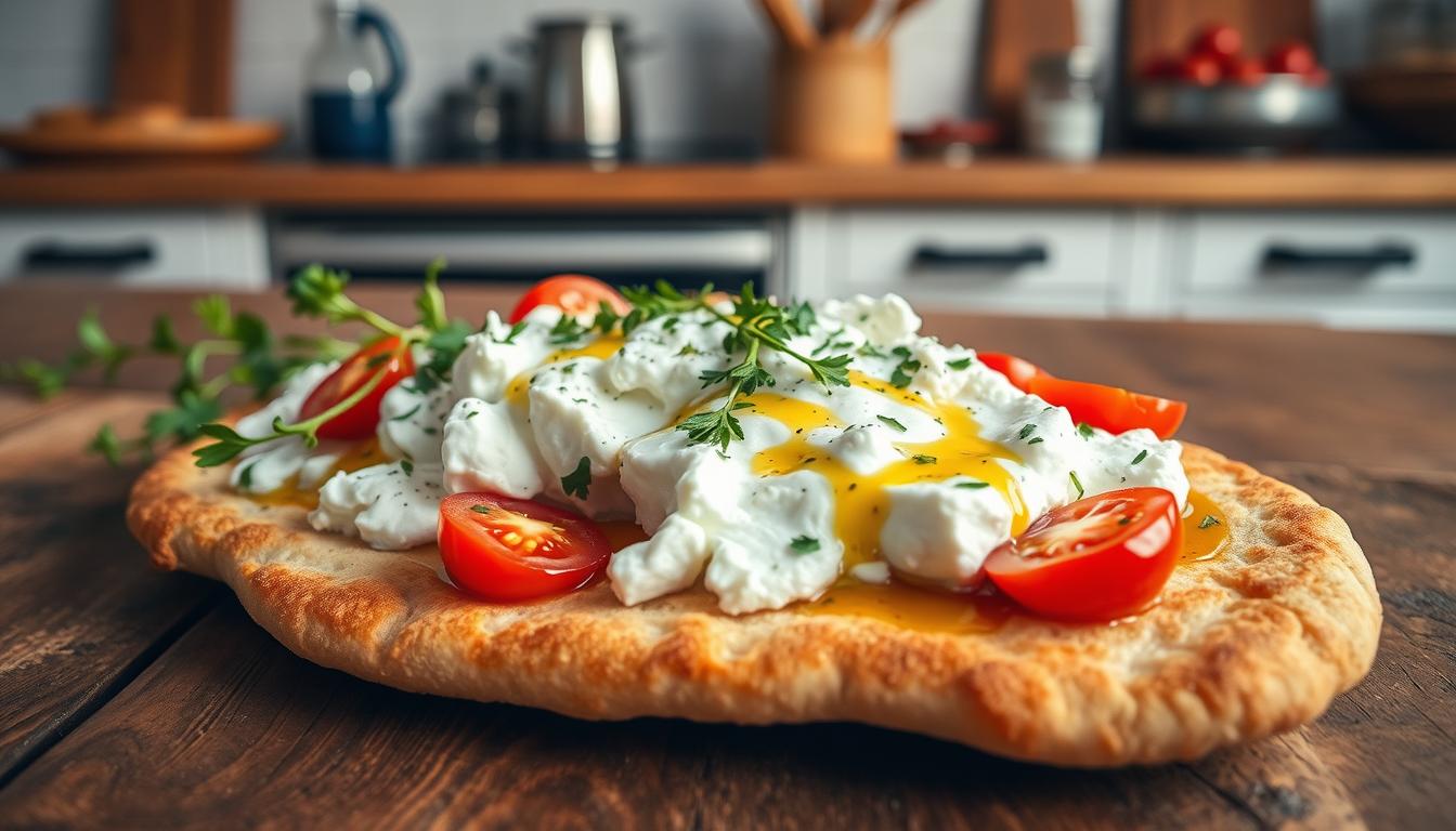 cottage cheese flatbread​