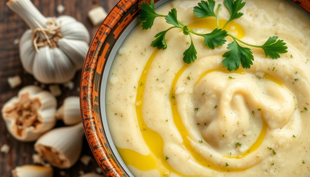 creamy garlic parmesan sauce