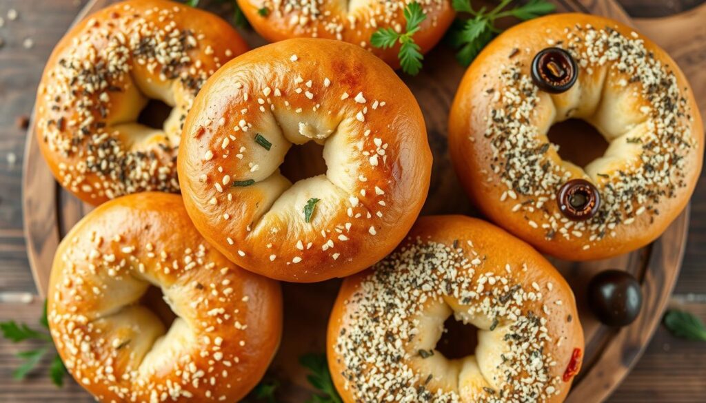 different asiago bagel flavors