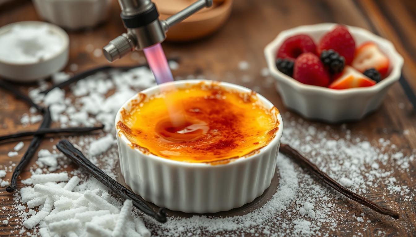 How to caramelize brulee?