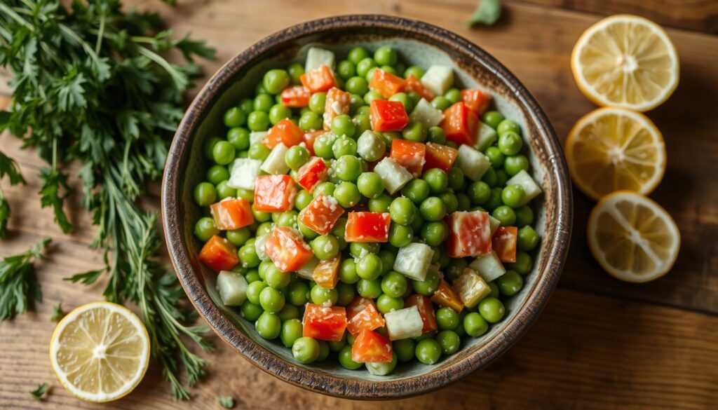 green peas salad green peas salad