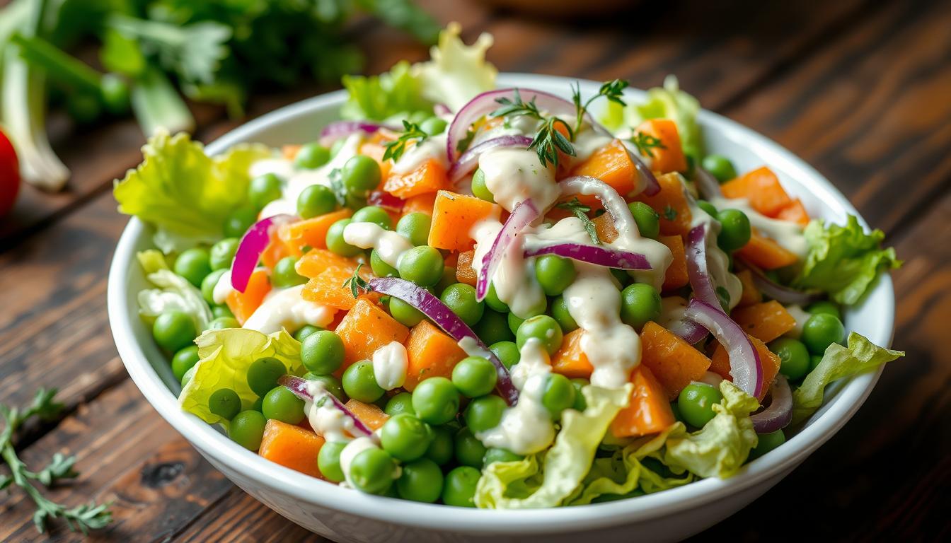 Pea Salad Recipe: A Creamy, Crunchy, and Refreshing Side