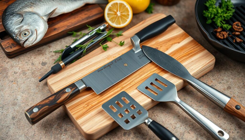 swordfish cooking tools